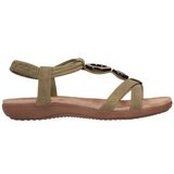 Amarpies Sandali & Odprti čevlji ABZ 17064 Mujer Kaki Zelena | Shoptok.si