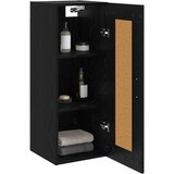  Ormar za Zid Crni hrast 34,5 x 34 x 90 cm Konstruirano drvo | Eponuda.com