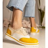 Gemre Yellow classic oxford shoes Toddi | ePonuda.com