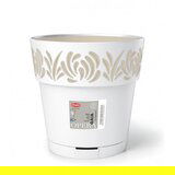 STEFANPLAST Saksija 25x25cm Gaia 88500 bijela | Eponuda.ba