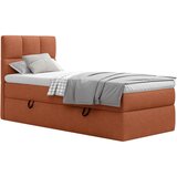 MID.YOU POSTELJA Z VZMETNICO 90 cm x 200 cm , les, tekstil, leseni material opečnato rjava | Shoptok.si