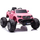  Licencirani avto na akumulator Mercedes DK-MT950 4x4 - svetlo roza | Shoptok.si