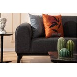 Atelier Del Sofa Kauč na rasklapanje Capri 84x77x220cm Antracit | Eponuda.ba