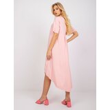 RUE PARIS Dress-RV-SK-R4889.09-Salmon | shoptok.hr