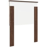  Uzglavlje s uzglavljem Smeđi hrast 75 cm Konstruirano drvo | shoptok.hr