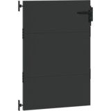 vidaXL Vrtna vrata Crna 105 x 150 cm Čelik s praškastim premazom | shoptok.hr