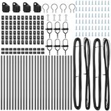  Stubovi ograde 26 kom Siva Ø32 mm 80 cm Galvanizirani čelik | shoptok.hr