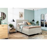 Esposa POSTELJA BOXSPRING 140 cm x 200 cm , tekstil bež | Shoptok.si