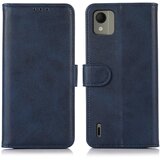 INORCO Etui denarnica za telefon iz PU usnja za Nokia C110, stojalo za telefon, tekstura goveje kože, (22033257) Cene