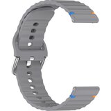 INF Silikonski pašček za uro Galaxy Watch, Huawei Watch, Xiaomi Watch DarkGrey, (21838276) | Shoptok.si