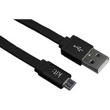 Universal Kit podatkovni kabel microUSB - USB črn 1 m Cene