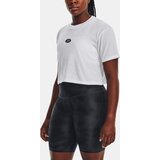 Under Armour T-Shirt UA BRANDED LOGO CROP SS-WHT - Women | Shoptok.si