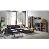 Time dnevni regal, antracit, rjava | Shoptok.si