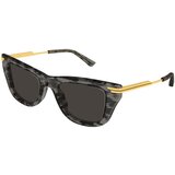 Bottega Veneta BV1369S 003 ONE SIZE (50) Havana/Siva | Shoptok.si