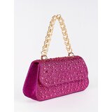 Shelvt Purple small sequin bag with golden handle Cijene