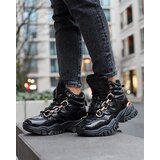 Resti Black women's sporty winter boots a'la trappers Mertika - Footwear | Shoptok.si