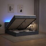  od pjene s madracem i LED-om Tamnosiva 160 x 200 cm | shoptok.hr