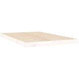  Posteljni okvir bel 120x200 cm trdna borovina, (20794968) | Shoptok.si