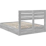  s od storage Siva Sonoma 150 x 200 cm Konstruirano drvo | shoptok.hr