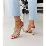 Gemre Light beige stiletto mules Borna | shoptok.hr