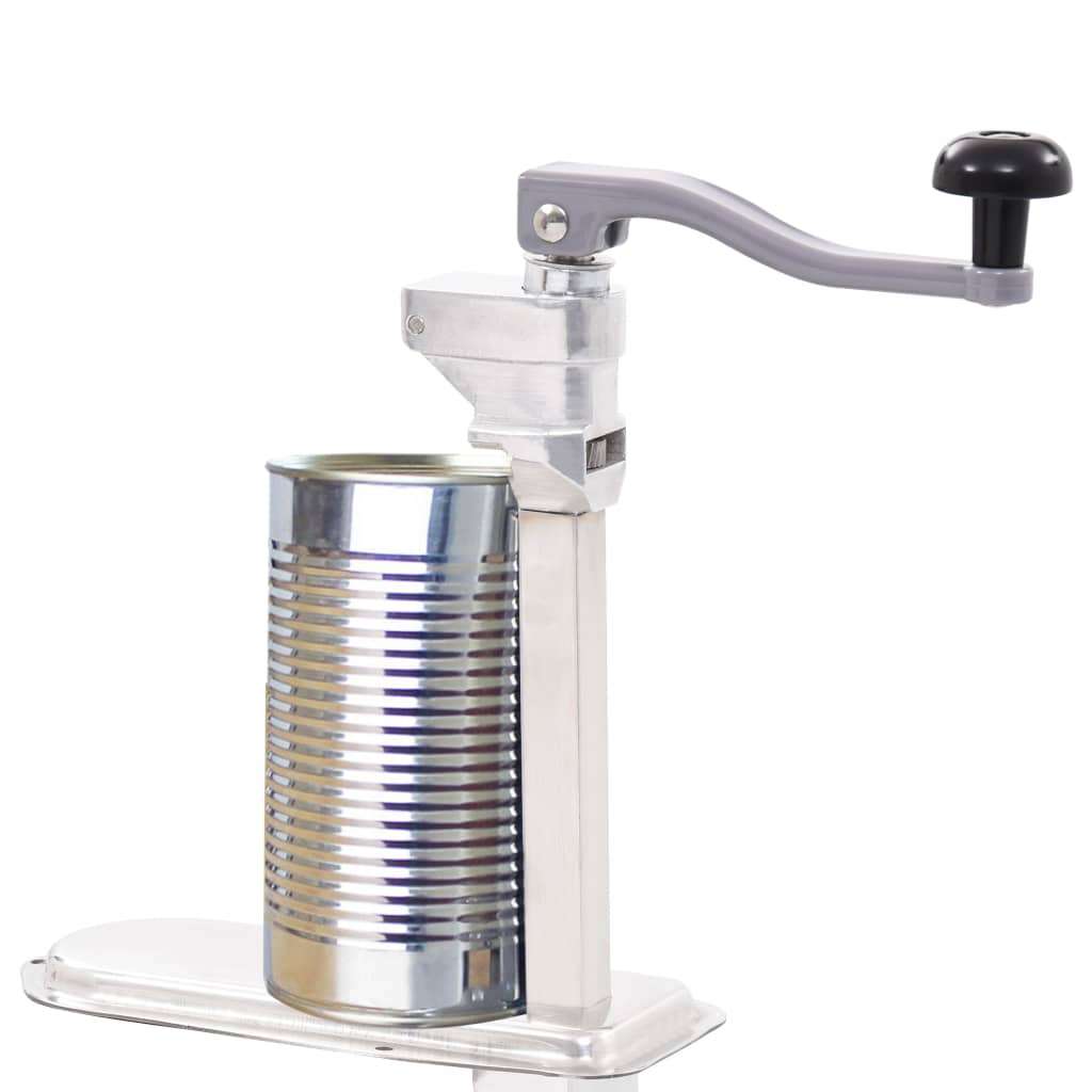 otvarač za limenke srebrni 70 cm aluminij i nehrđajući čelik