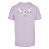 Mister Tee Men's T-shirt with Trust Dove lilac inscription on the back | shoptok.hr
