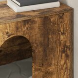  Mačja Kuća Dimljeni hrast 51 x 30 x 52 cm Konstruirano drvo | Eponuda.ba
