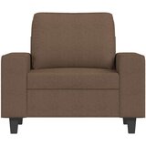  Fotelj rjav 60 cm blago | Shoptok.si
