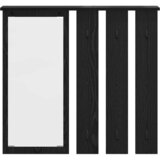  Vješalica za kapute na zidu Zidne Crni hrast 84 x 10 x 80 cm | shoptok.hr