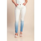 Fenzy Pamučne Hlače Uskog Kroja, Bijele | shoptok.hr