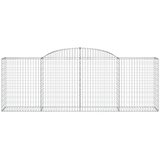  Lučne gabionske košare 7 kom 300x50x100/120cm pocinčano željezo | shoptok.hr