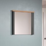 MID.YOU STENSKO OGLEDALO, 73/69/7 cm steklo, leseni material | Shoptok.si