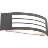 QAZQA Moderna stenska svetilka temno siva IP44 - Sapphire Deluxe | Shoptok.si