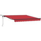  Tkanina za tende s Crvena 300 x 250 cm Poliester | shoptok.hr