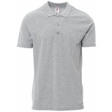 PAYPER Polo majica krat. rukava ROME, 93% pamuk 7% viskoza, svetlo sive XXL Cene