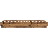  Okvir kreveta za pod Staro drvo 80 x 200 cm Konstruirano drvo | shoptok.hr