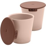 Bibs Cup Set &scaron;alica sa zatvaračem Blush 2 kom cijene