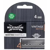 Wilkinson Sword Quattro Essential 4 Vintage Edition nadomestne britvice 4 kos za moške