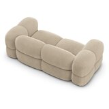 Cosmopolitan Design Bež baršunasti sofa 210 cm Loretto – | shoptok.hr