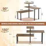 AWOYEP 3-nadstropni Kotni kuhinjski organizator | Shoptok.si