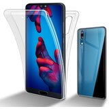 Cadorabo Huawei v prozorni - 360 -° zaščitni pokrov celotnega telesa - zaščita spredaj in hrbta, vsestranska zaščita z zaščitnikom zaslona, (20694037) | Shoptok.si
