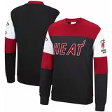 Mitchell And Ness muški Miami Heat Mitchell & Ness Perfect Season Crew Fleece pulover