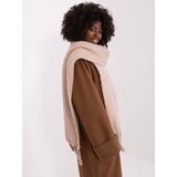Wool Fashion Italia Scarf-AT-SZ-2313502.20P-dark beige | Shoptok.si