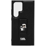 Karl Lagerfeld Etui za telefon črna barva, KLHCS24LGSAKCPK