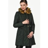 Dewberry Z6430 LADIES' COAT-GREEN | shoptok.hr