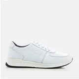 Hotiç Genuine Leather White Men's Sports Shoes