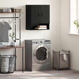 vidaXL Ormar za Zid Zidne Crni hrast 60 x 31 x 70 cm Konstruirano drvo Cijene