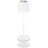 BRILONER 7517016 - LED RGB prigušiva stona lampa CILANO 3W/5V IP44 2000 mAh bela Cene