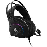 Gigabyte aorus H1 gaming headset, virtual 7.1 channel support, 50mm drivers, rgb lighting | ePonuda.com