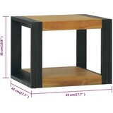  Zidni kupaonski ormarić 45 x 45 x 35 cm od masivne tikovine | shoptok.hr
